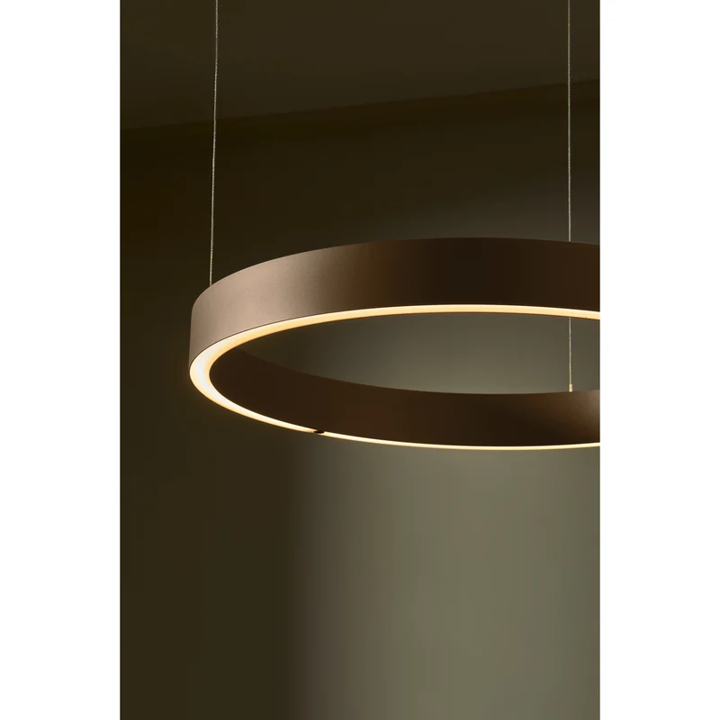 VELORA LARGE Ø60 LED CARAMEL BROWN PENDEL