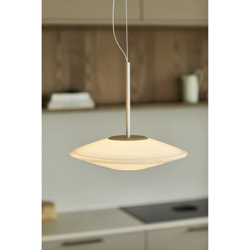 SOLENE SOSPENSION LED LARGE HVID/SOFT IVORY PENDEL