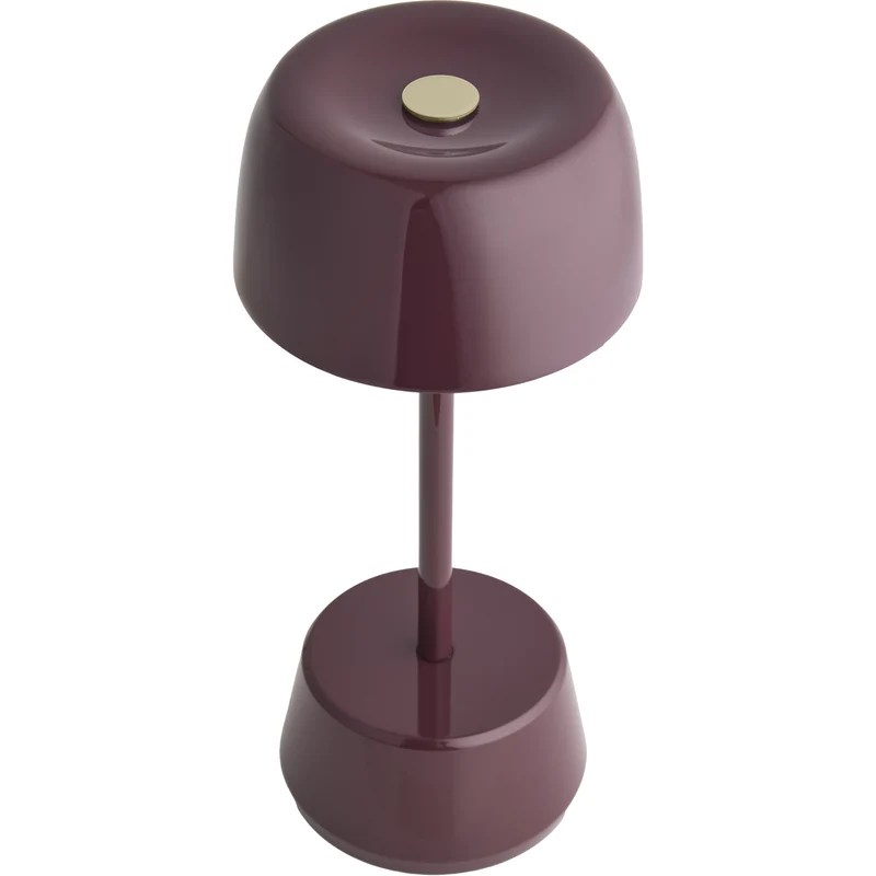 DEXTER LED DARK CHERRY PORTABLE LAMPE