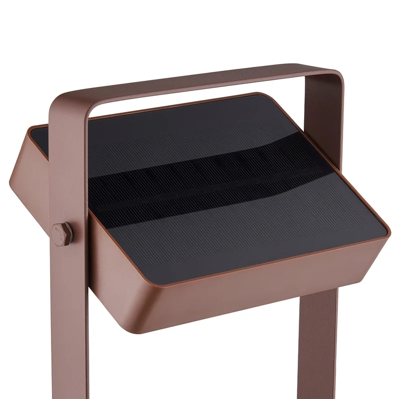 Saulio Solar | Batterilampe | Brun