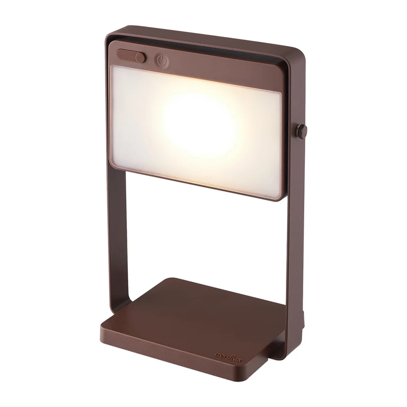 Saulio Solar | Batterilampe | Brun
