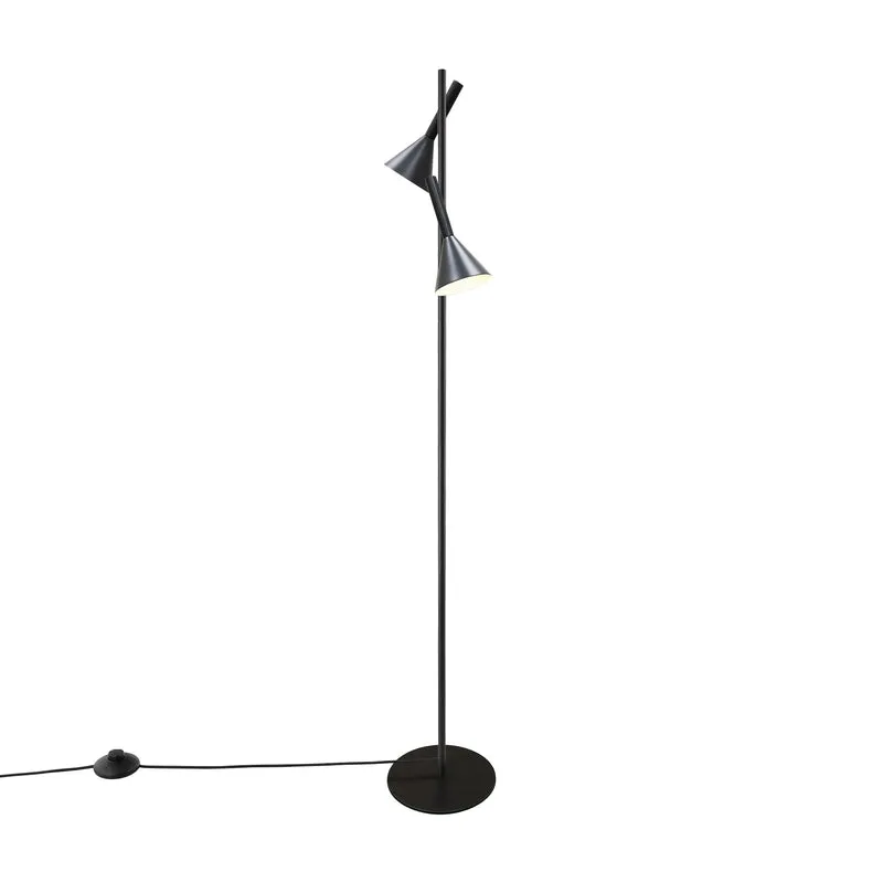 Kelvis | Gulvlampe | Sort