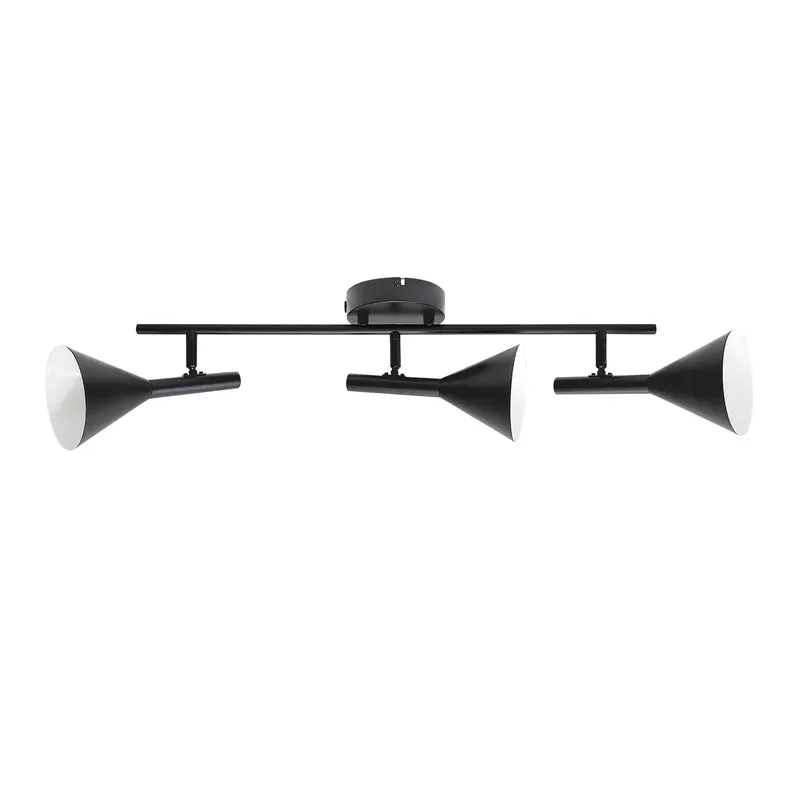 Kelvis 3-Spot | Loftlampe | Sort