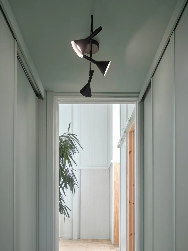 Kelvis 3-Spot | Loftlampe | Sort