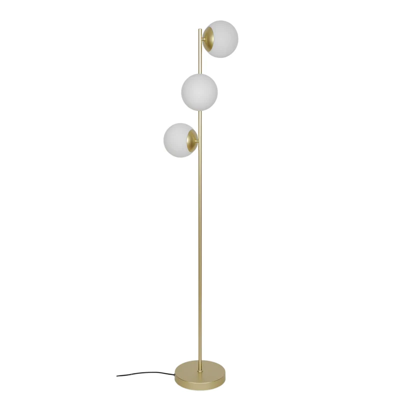 Lilly | Gulvlampe | Messing