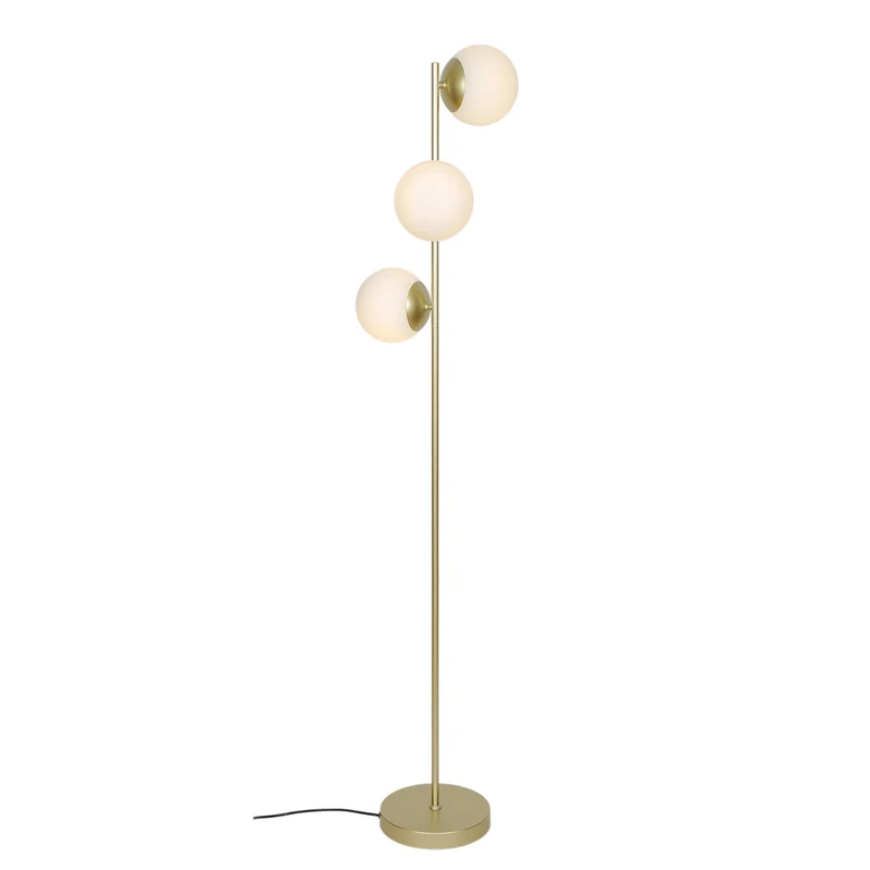 Lilly | Gulvlampe | Messing