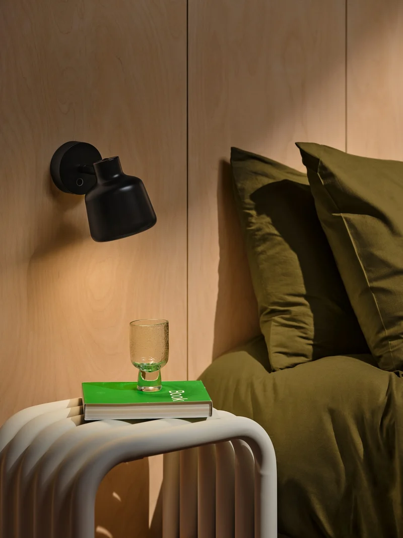 Louella | Væglampe | Sort