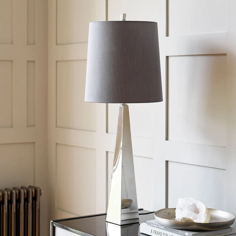Lampe de table Ascent 1 lumière - Nickel poli