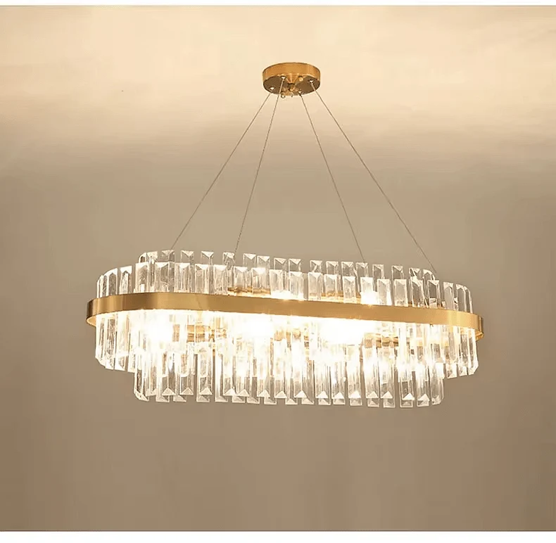 Lustre XXL Doré