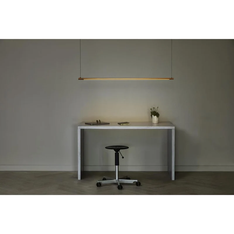 STRAW LANGBORDPENDEL 150 MESSING LED