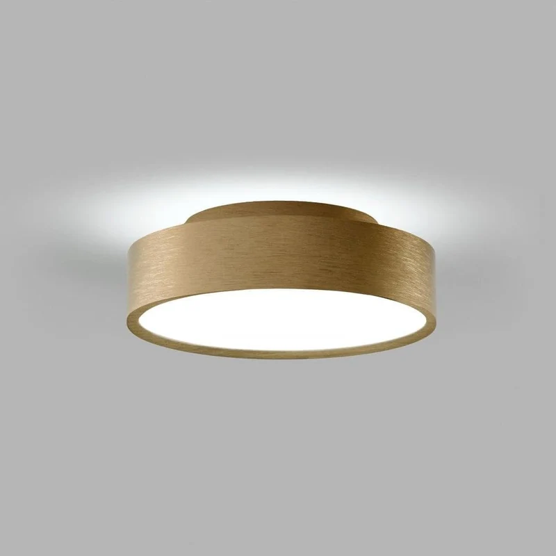 Shadow 1 LED Væg- og Loftslampe Messing  LIGHT-POINT