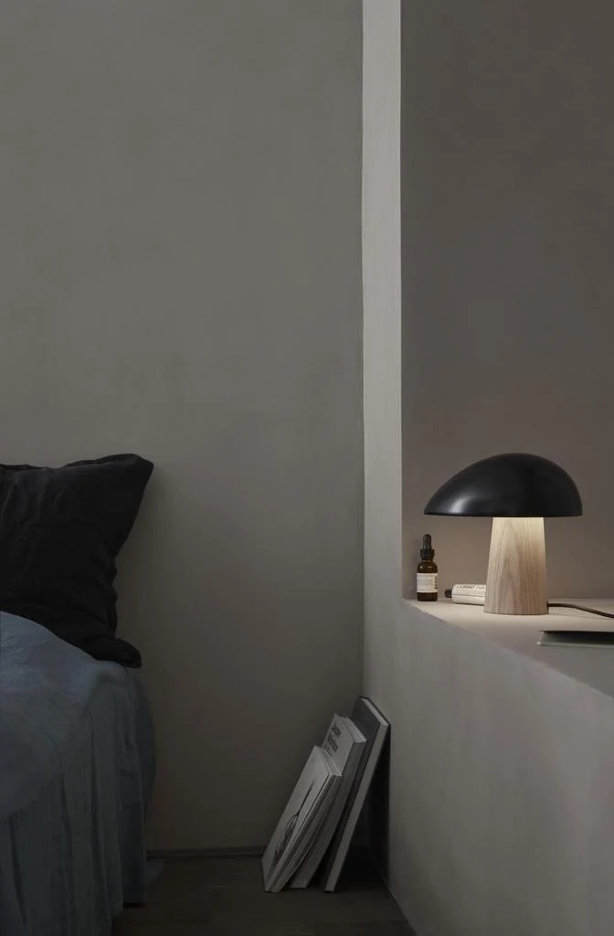 Night Owl Bordlampe Sort/Ask Fritz Hansen