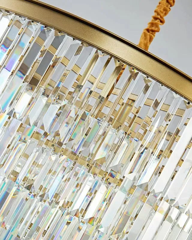Lustre de Verre Premium Ovale - Dimmable