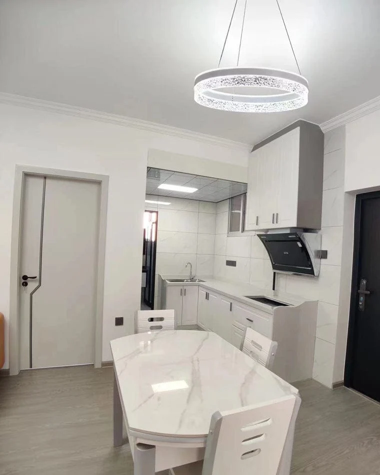 Lustre Design LED en Verre