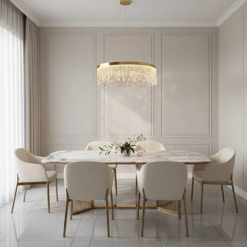 Lustre Suspensions Cristal