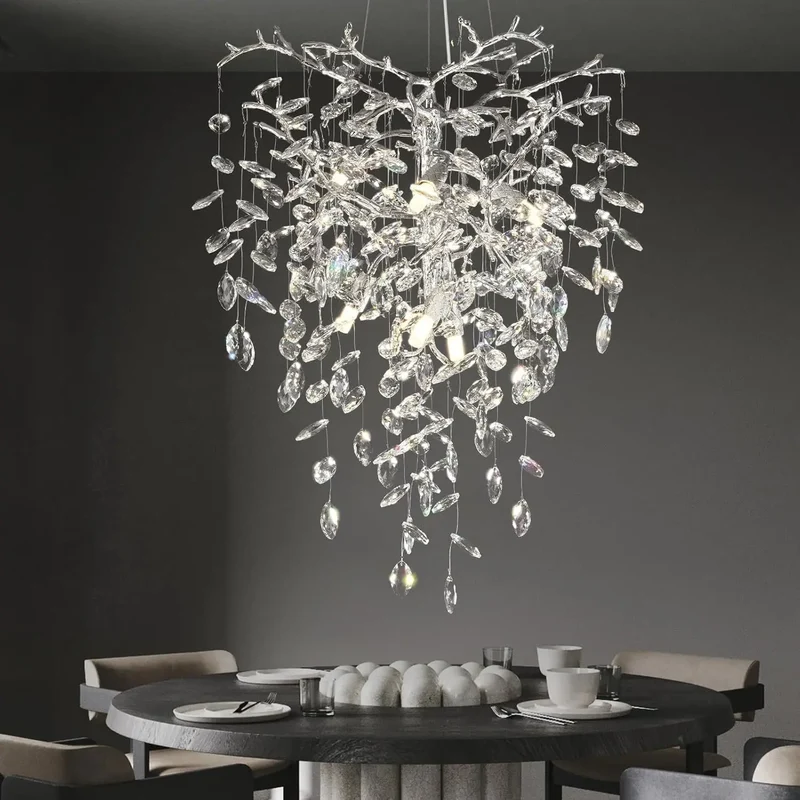 Lustre Design pour Salon et Haut Plafond
