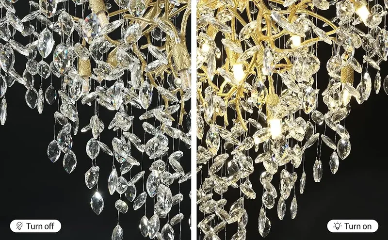 Lustre Design pour Salon et Haut Plafond