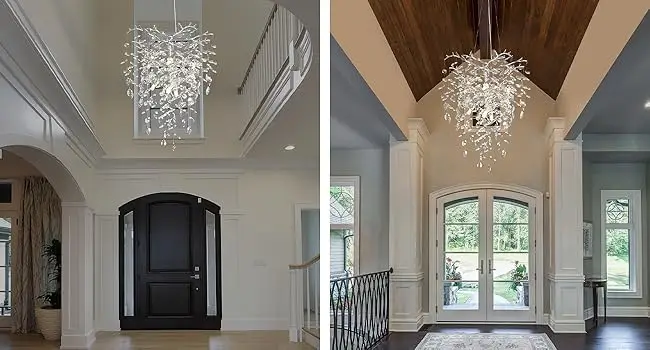 Lustre Design pour Salon et Haut Plafond