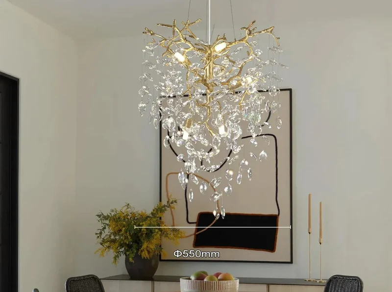 Lustre Design pour Salon et Haut Plafond
