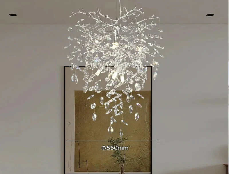 Lustre Design pour Salon et Haut Plafond