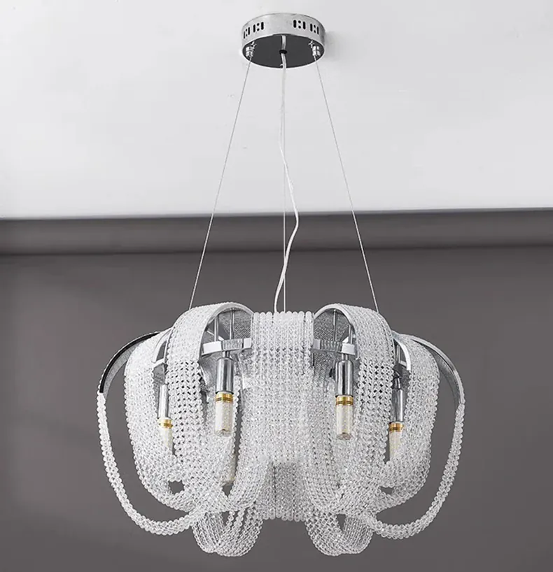 home decorationPendant lights, luxury crystal living room chandelier, bedroom Pendant lamp, ceiling light, indoor lighting