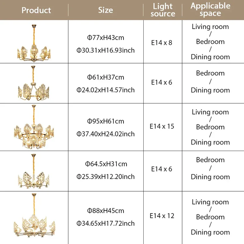 Modern Luxury K9 Crystal LED Chandelier Nordic Dimmable Ceiling Lamp Pendant Hanging Light Fixture For Living Room Bedroom Hotel Kitchen Dining Room Corridor Villa Apartment Indoor Home Decoration