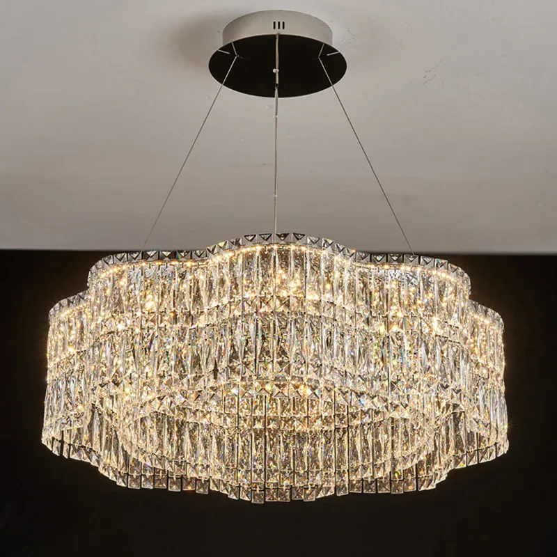 Lustre en verre design italien