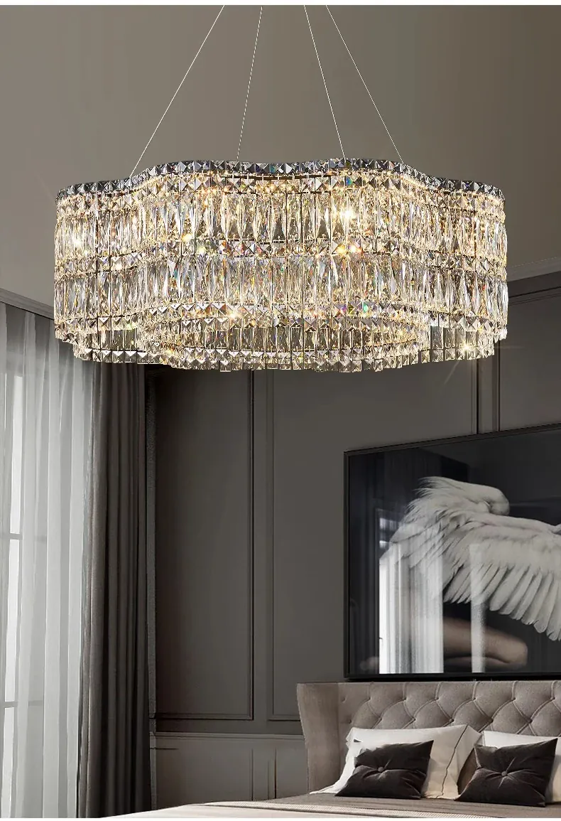 Lustre en verre design italien
