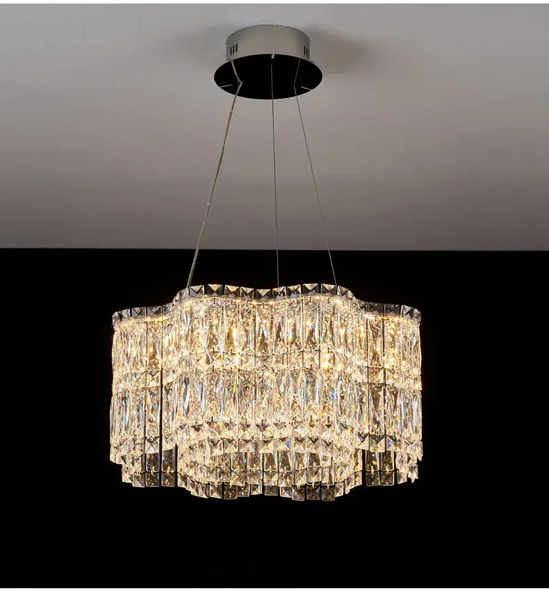 Lustre en verre design italien