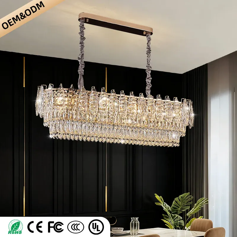 Lustre suspension design en verre