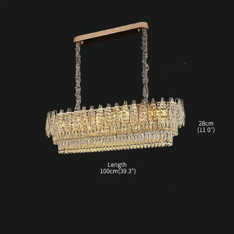 Lustre suspension design en verre