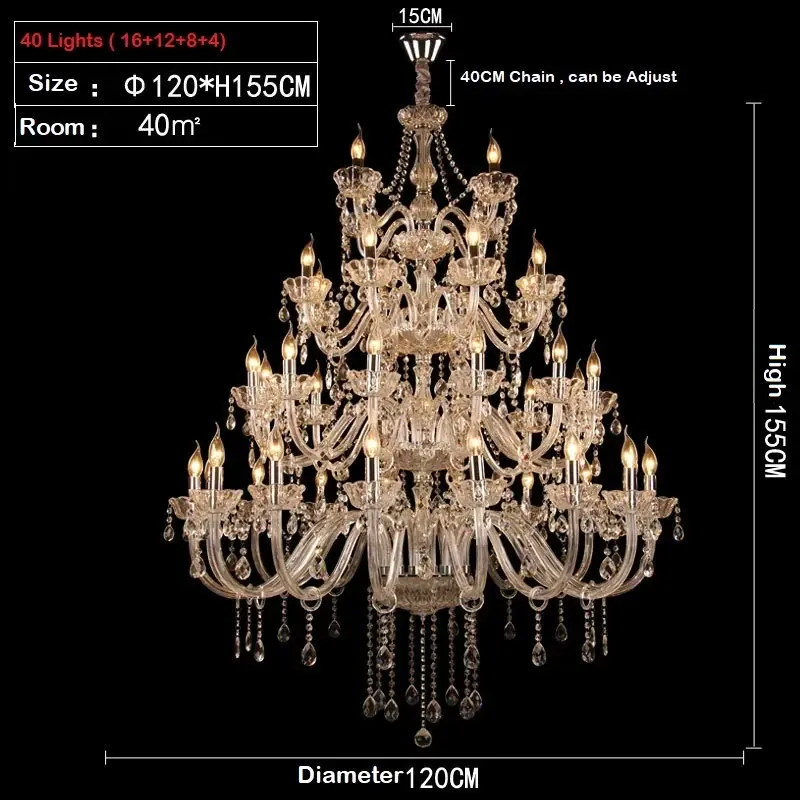 Lustre chandelier années 70