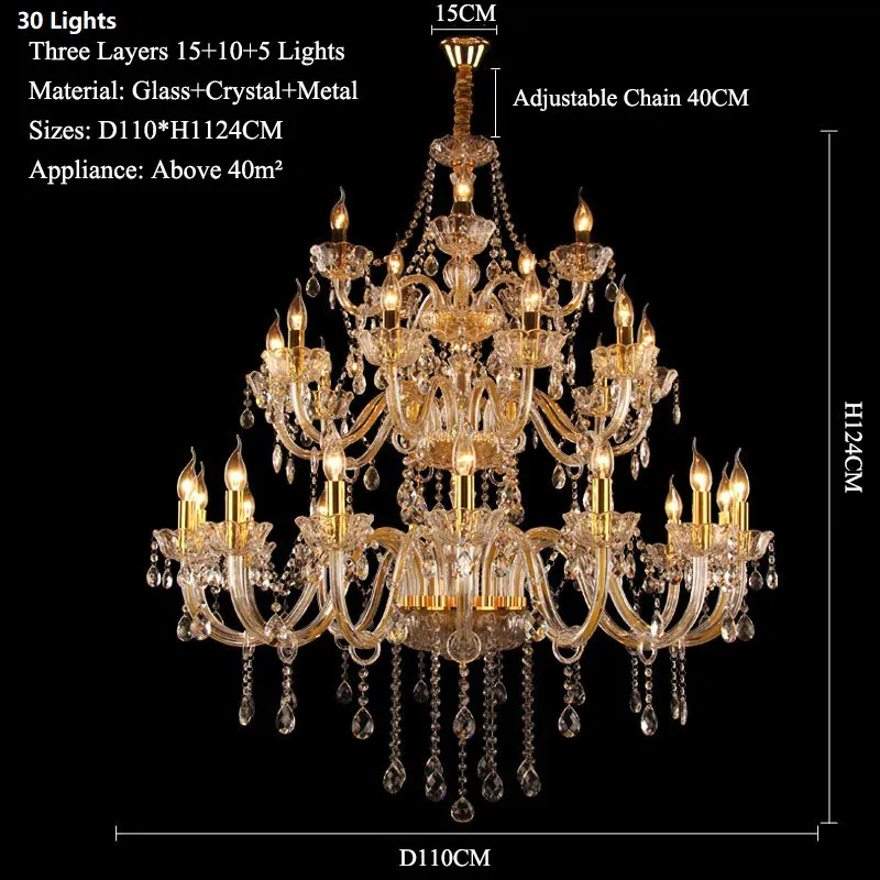 Lustre chandelier années 70