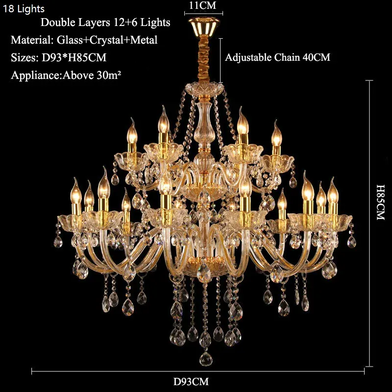 Lustre chandelier années 70