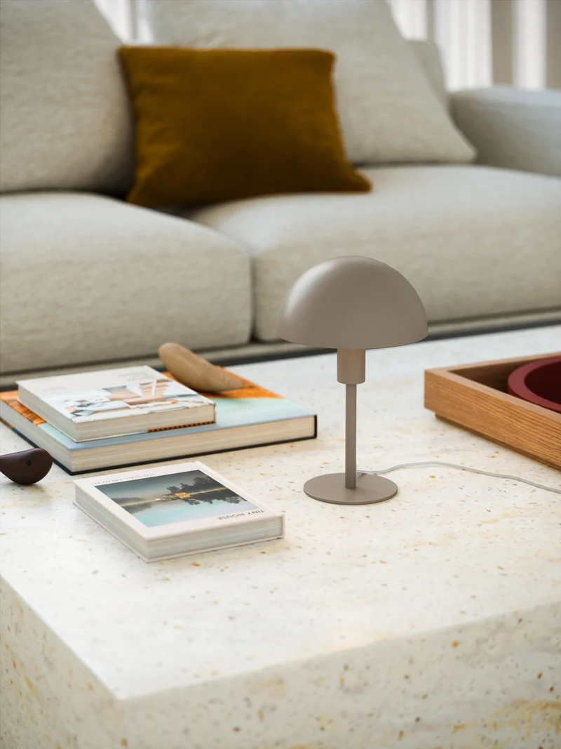Ellen Mini | Bordlampe | Lys brun