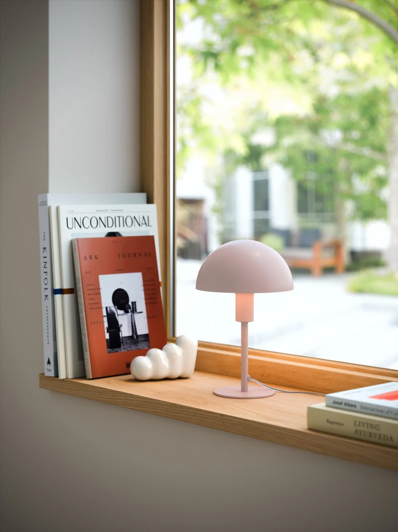 Ellen Mini | Bordlampe | Støvet rosa