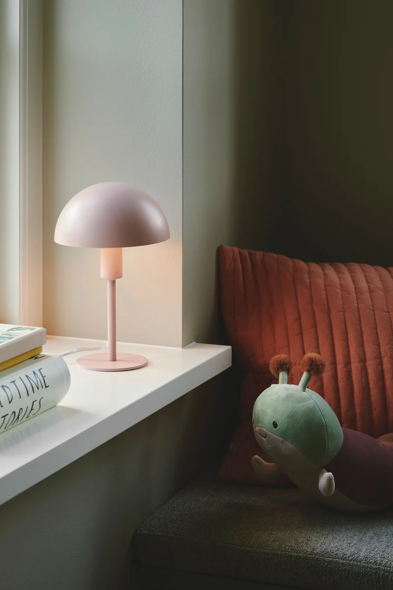 Ellen Mini | Bordlampe | Støvet rosa
