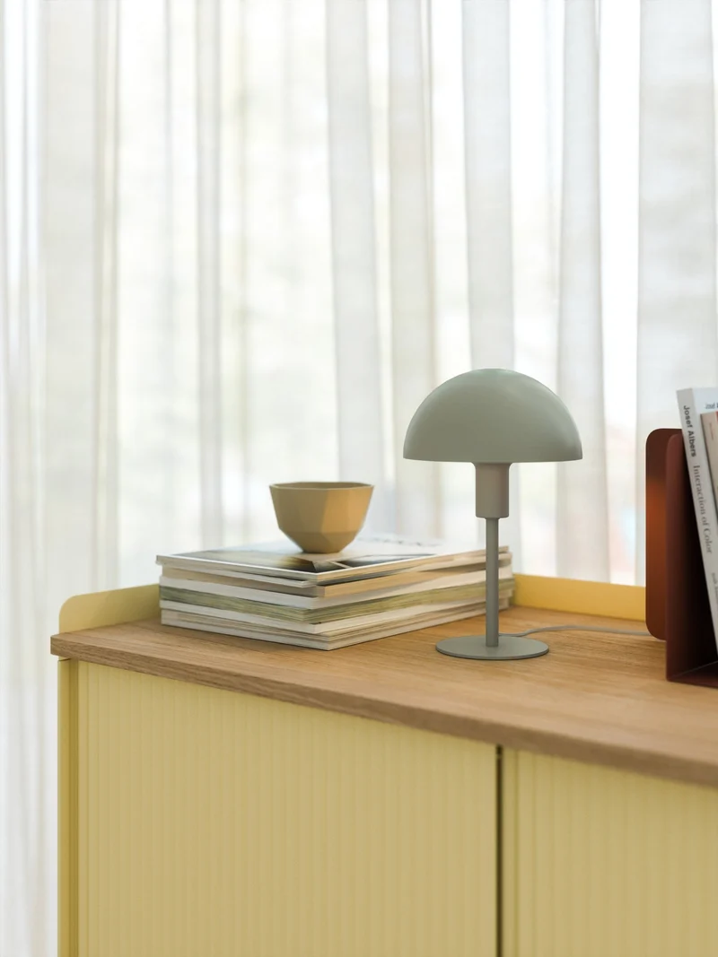 Ellen Mini | Bordlampe | Støvet grøn