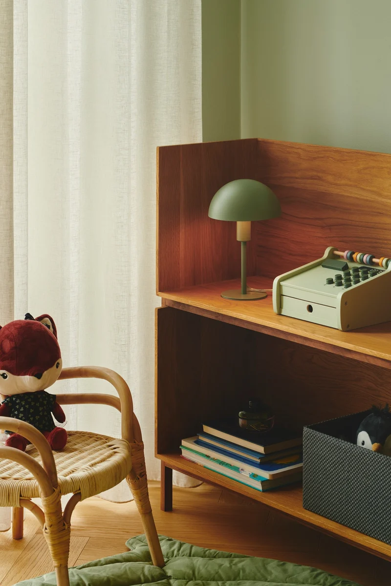 Ellen Mini | Bordlampe | Støvet grøn