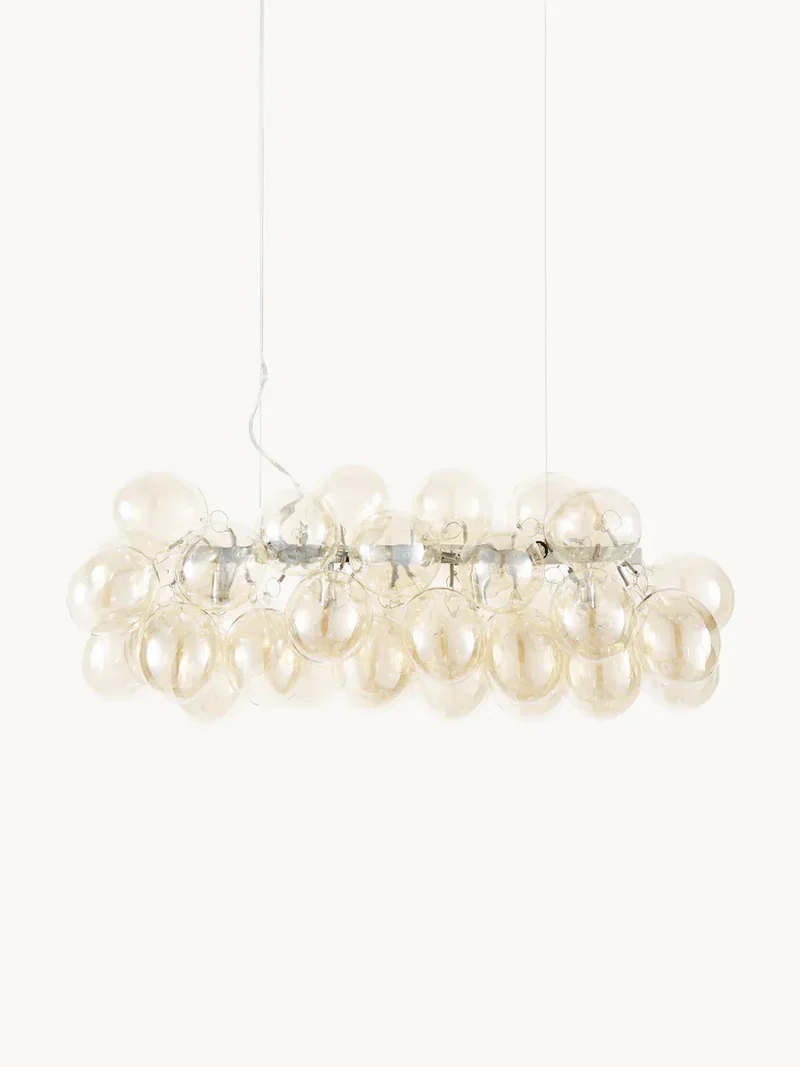 Lustre Salon Bulles Verre