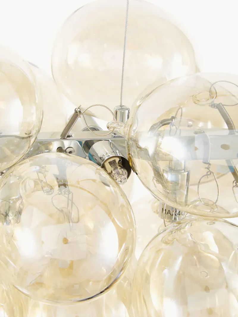 Lustre Salon Bulles Verre