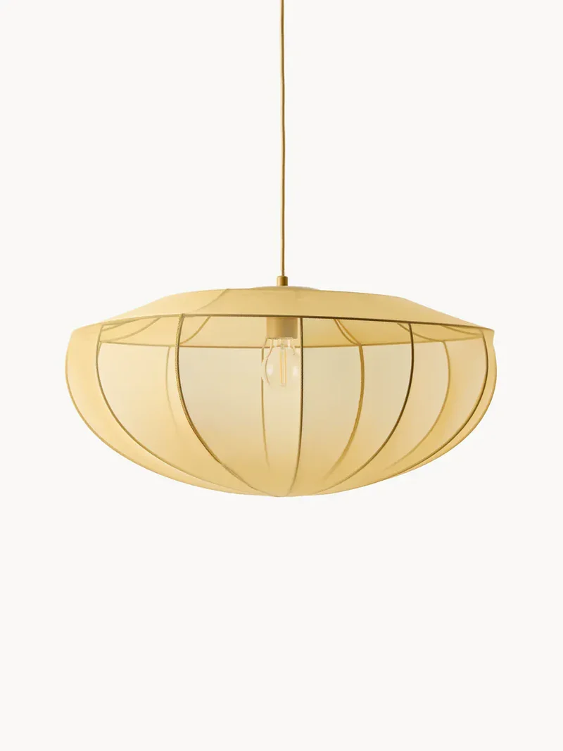 Suspension Tulle Blanche Chambre