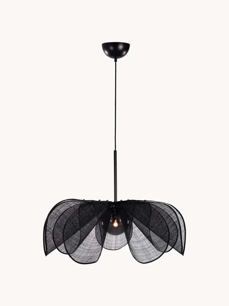 Suspension Luminaire Fibres Bananier