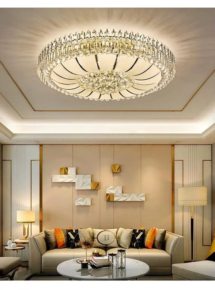 Grand Plafonnier Cristal