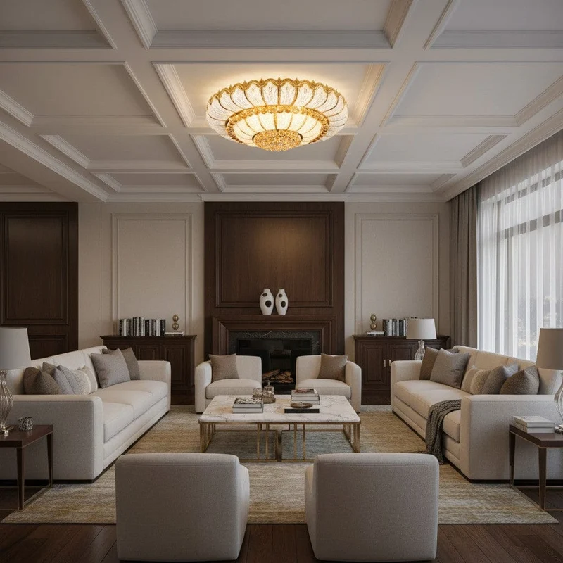 Grand Plafonnier Luxe