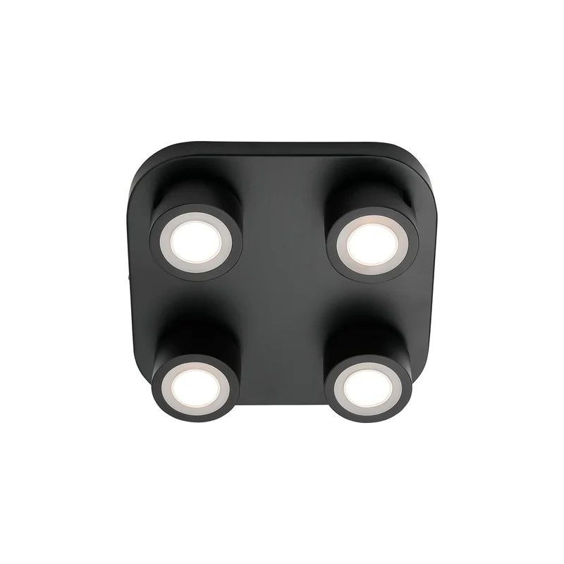 Clyde 4-Spot | Loftlampe | Sort