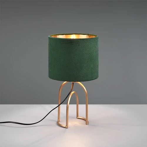 Lampe De Bureau Verte Ancienne