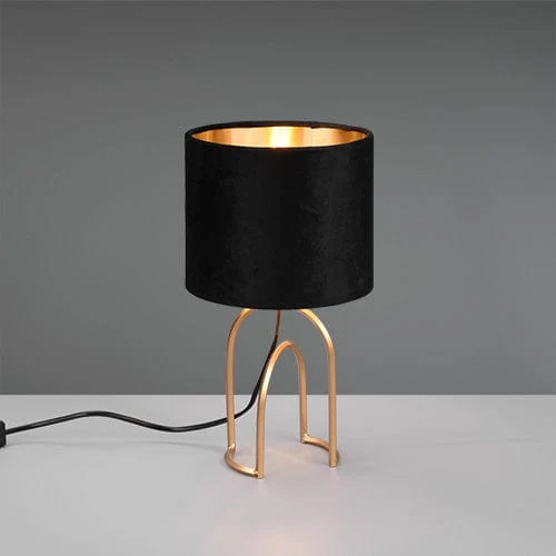 Lampe Noir Et Or