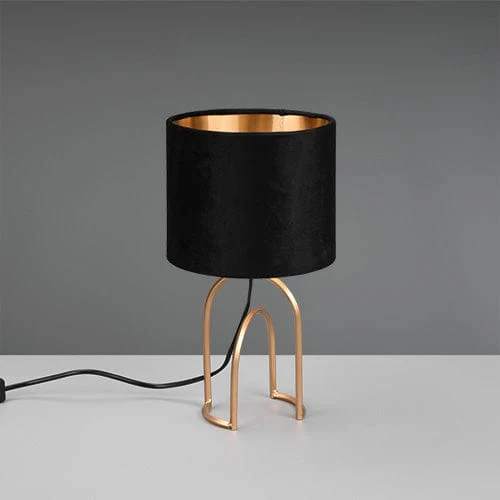 Lampe Noir Et Or