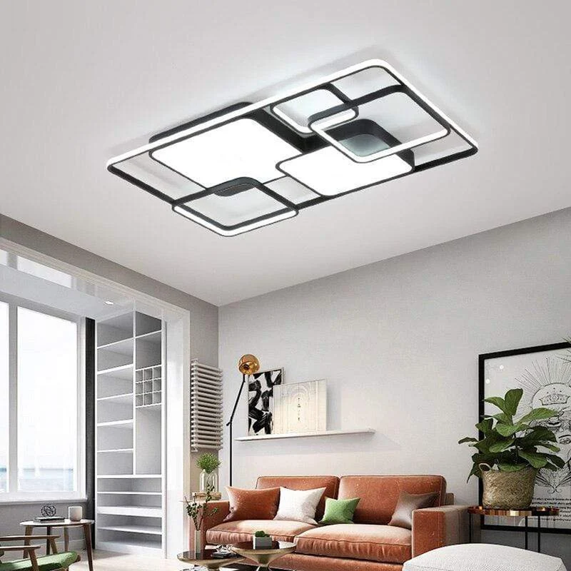 Lustre Carré Led